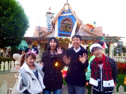 「東京ディズニーリゾート My マップ！」クリスマススペシャルの様子　（C）Disney