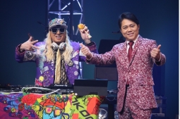三山ひろし恒例リサイタル（左から）DJ KOO、三山ひろし