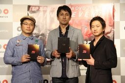 「SP」一挙上映イベント、左より松尾、神尾、波多野監督